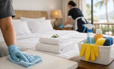 Vacation Rental Cleaning Standards Guests Notice